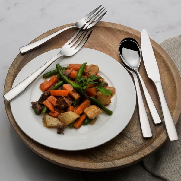 Mikasa, Delano Flatware Service for 4, 20 Piece Set, 18/0 Stainless Steel Silverware Set - Image 4